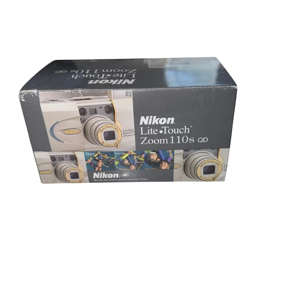 Nikon Lite Touch Zoom 110s QD 35mm Film Camera 38-110mm Macro